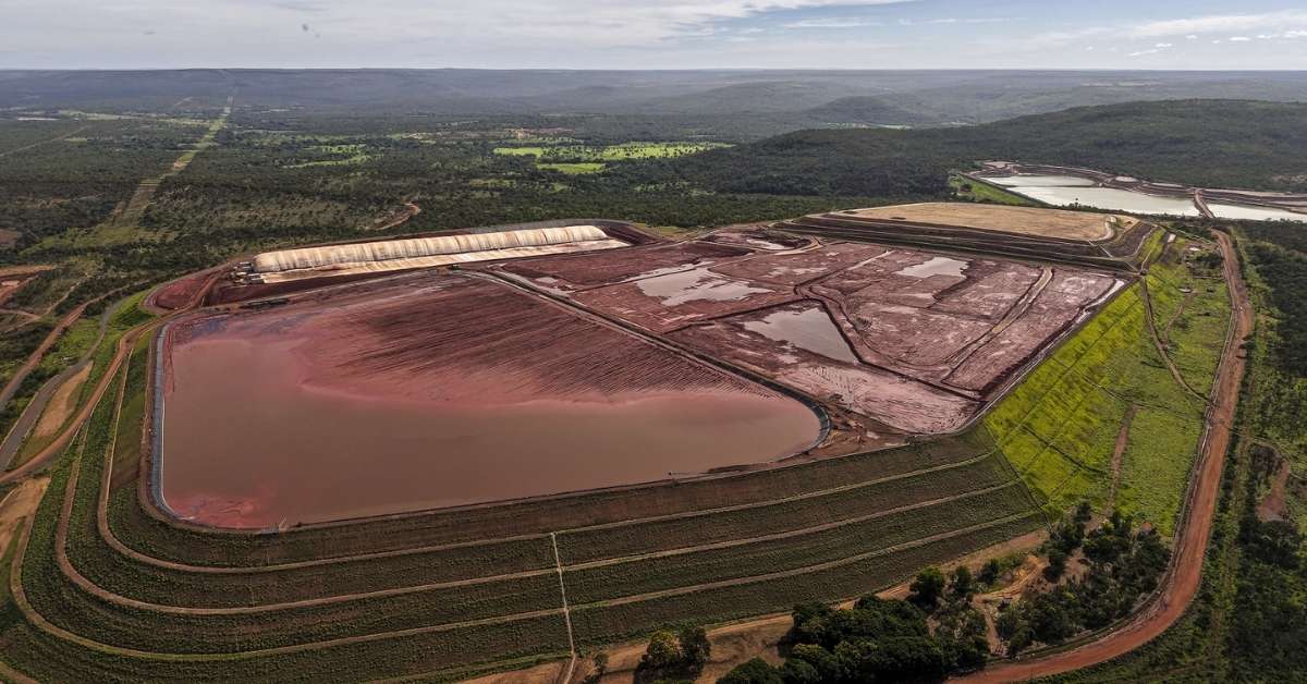 Nexa avança na gestão sustentável de resíduos de minério com sistema de barragens a seco em Três Marias