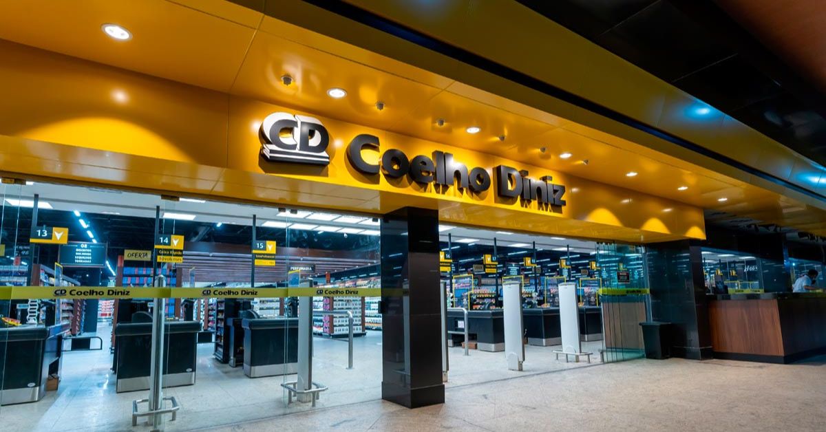Loja da rede Supermercado Coelho Diniz em Governador Valadares, Minas Gerais.