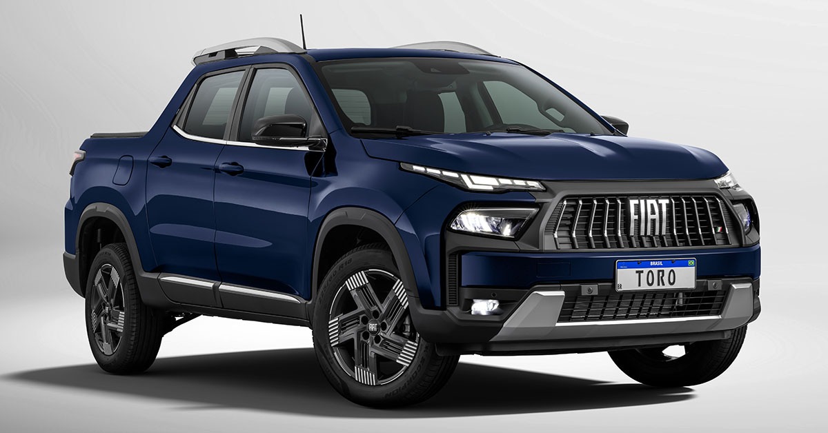 Fiat Toro 2027 chega híbrida e mais segura