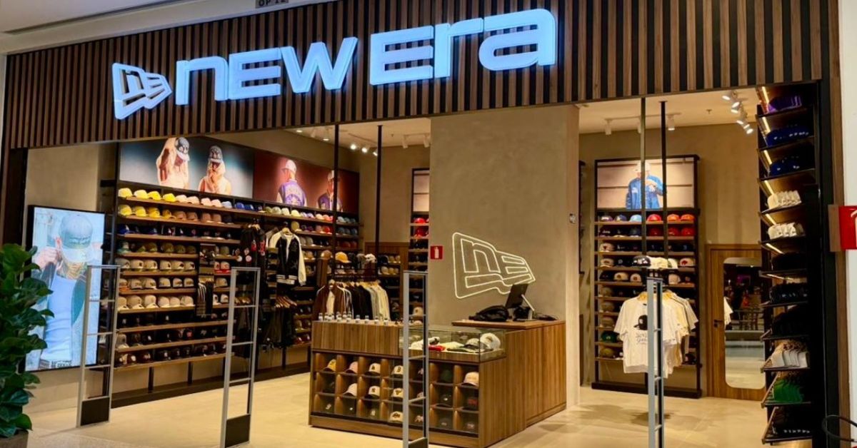 New Era inaugura maior loja da marca no Brasil no BH Shopping
