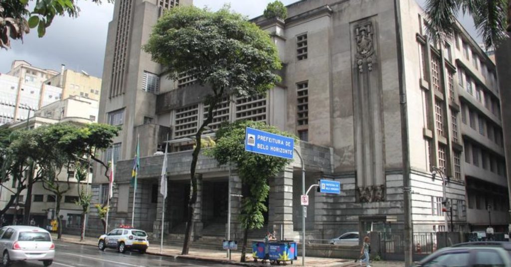 Prédio da prefeitura de Belo Horizonte.