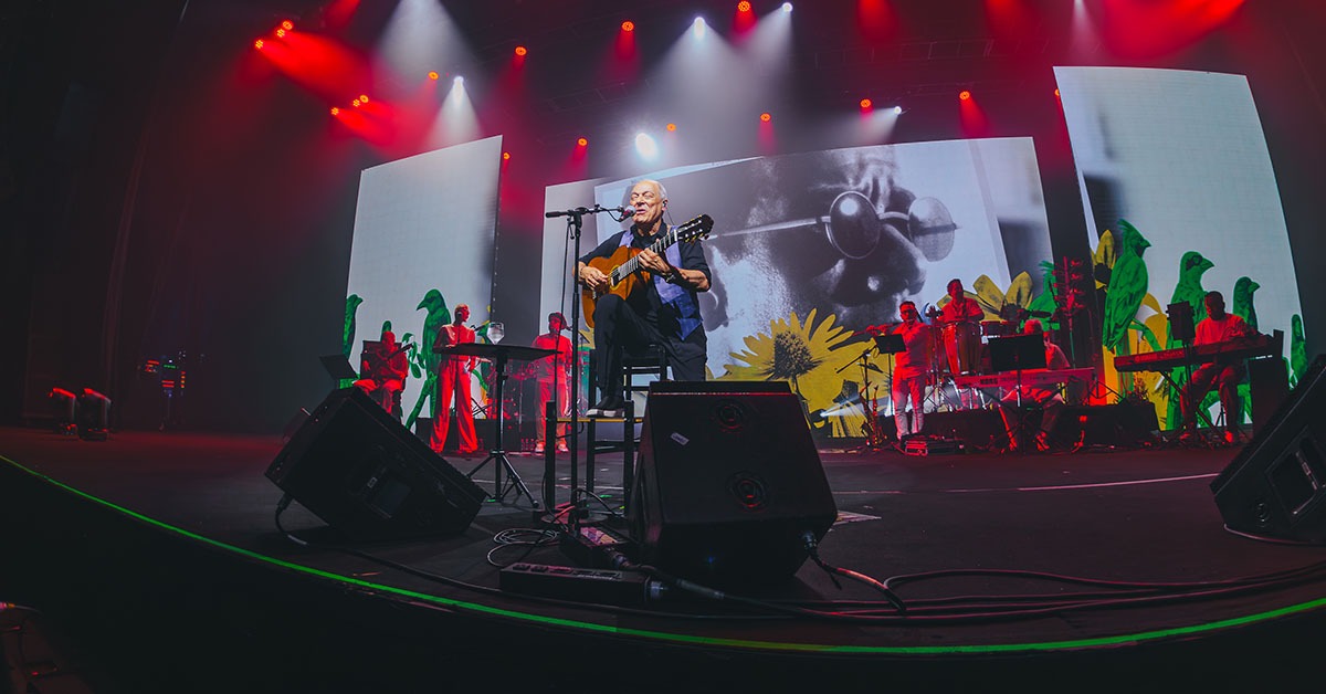 Toquinho celebra 60 anos de carreira com show no Palácio das Artes