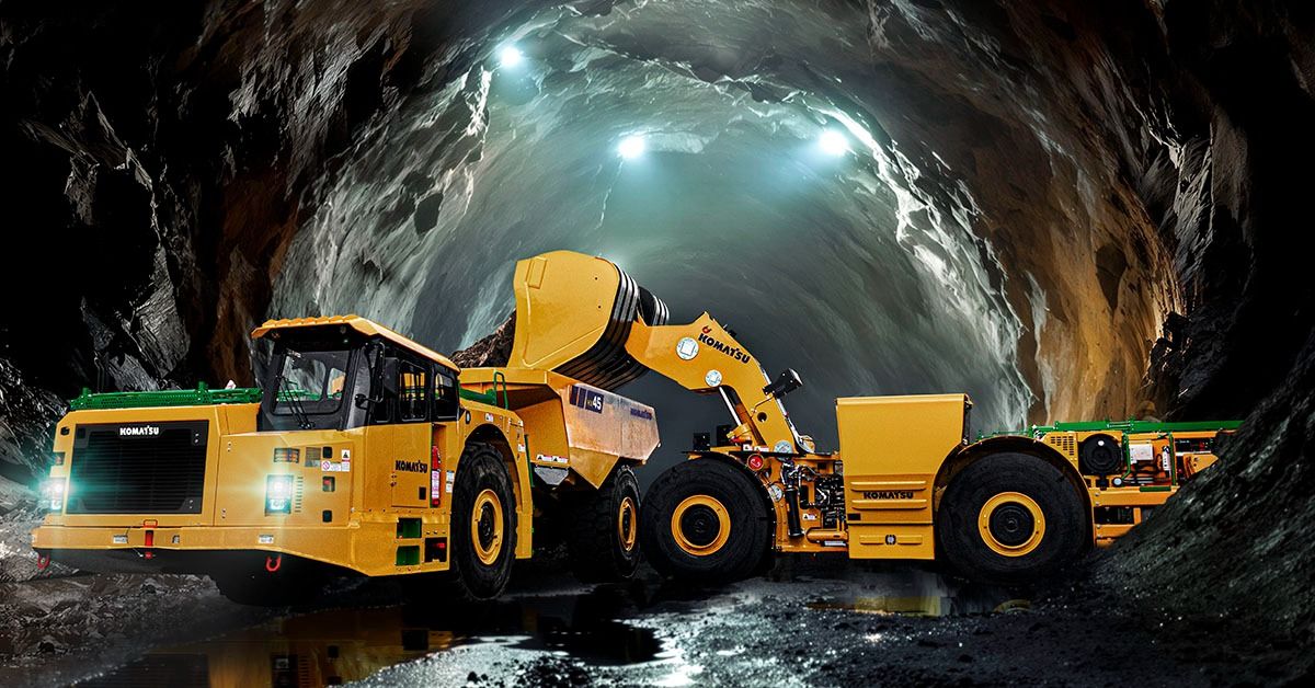 Komatsu aposta em mineração subterrânea, segmento que deve crescer 7% em cinco anos no Brasil