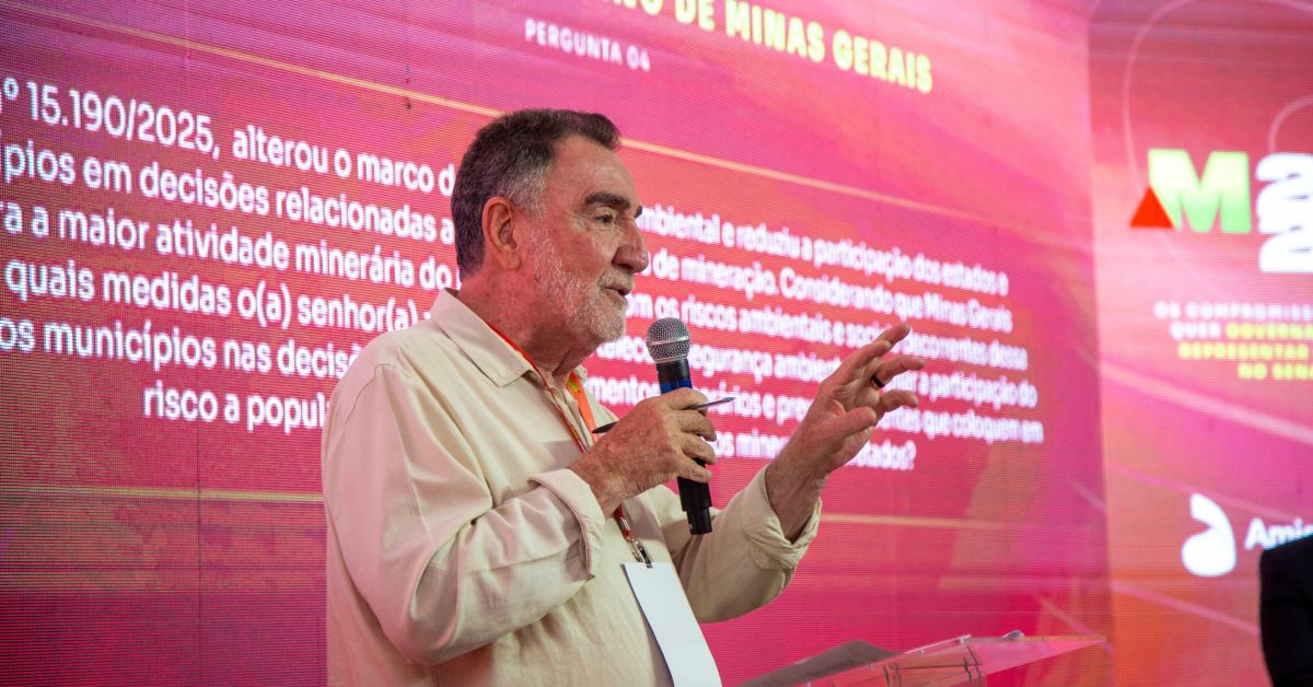 Patrus Ananias defende preservação da vida, do meio ambiente e de uma mineração sustentável em Minas