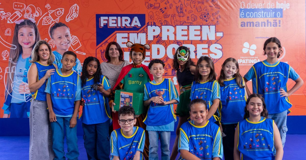 Expo Empreendedores do Futuro reúne 56 projetos de alunos de escolas municipais de Ipatinga