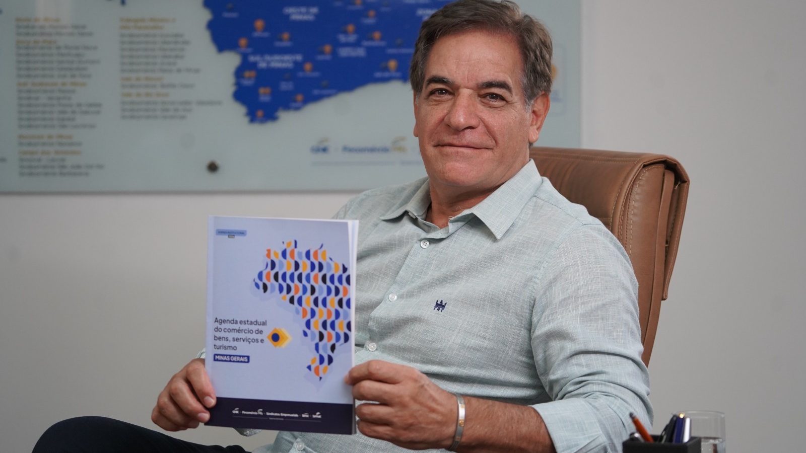 Presidente da Fecomércio MG, Nadim Donato