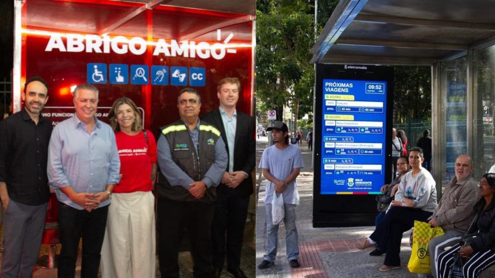 Passageiros de BH terão atendimento por vídeo à noite em pontos de ônibus; veja como funciona