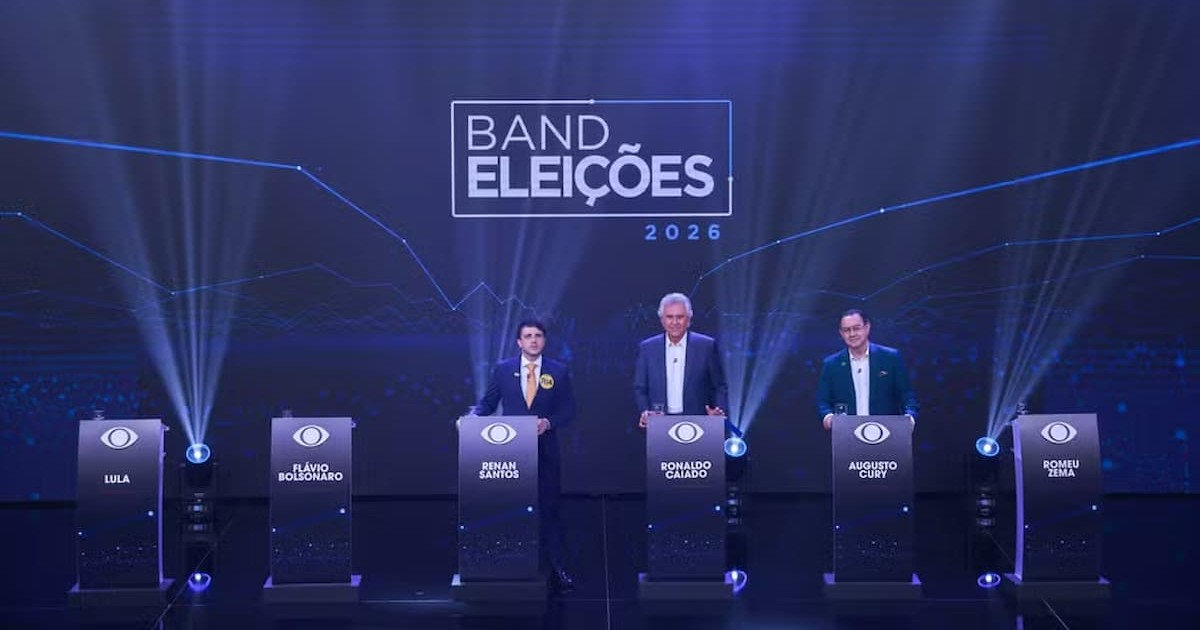 Perdeu o debate? Saiba em 8 pontos como foi o confronto entre Caiado, Renan Santos e Augusto Cury