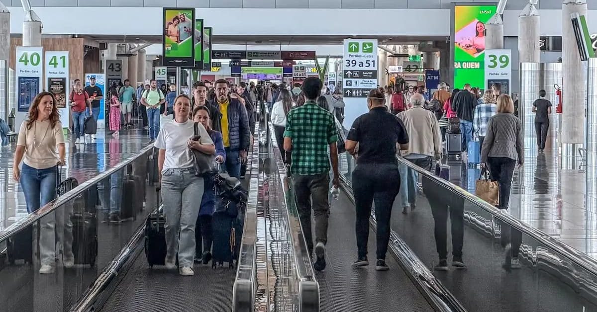 Aviação doméstica brasileira tem a maior movimentação em 26 anos