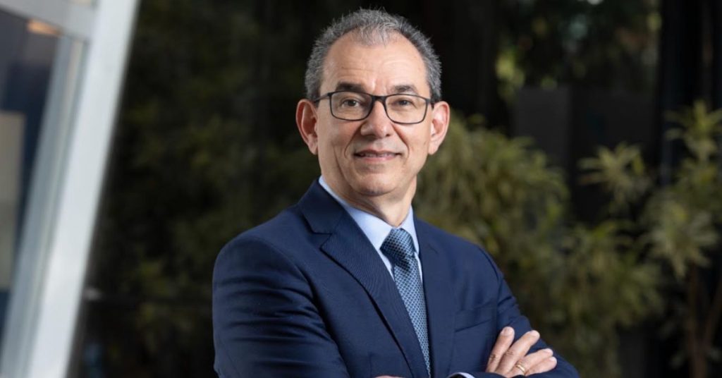 Dr Helton Freitas, diretor-presidente da Faculdade Unimed
Crédito Nilton Fukuda Divulgação Faculdade Unimed