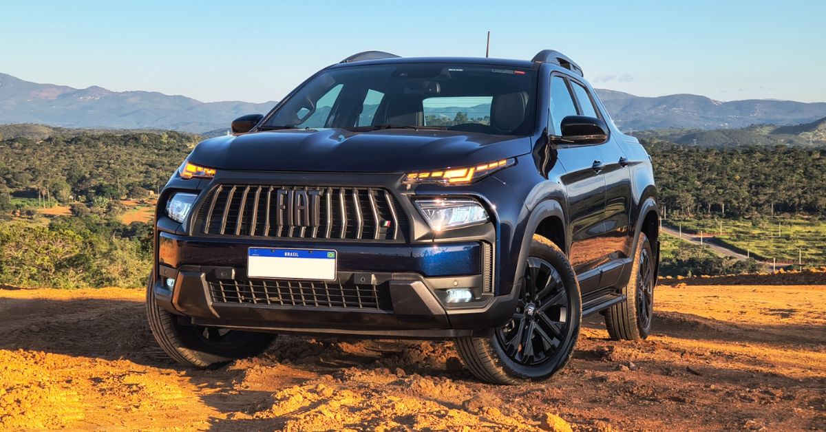 Picape Fiat Toro foi reestilizada na linha 2026