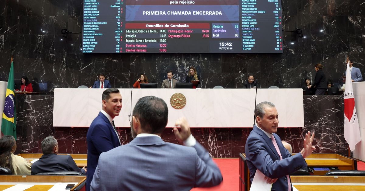 Mateus Simões sanciona LDO de Minas para 2027 com previsão de déficit de R$ 7,67 bilhões