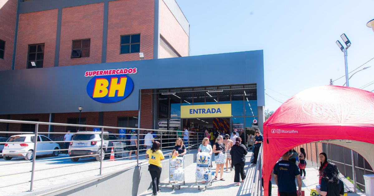 Loja da rede Supermercados BH em Vitória, Espírito Santo.