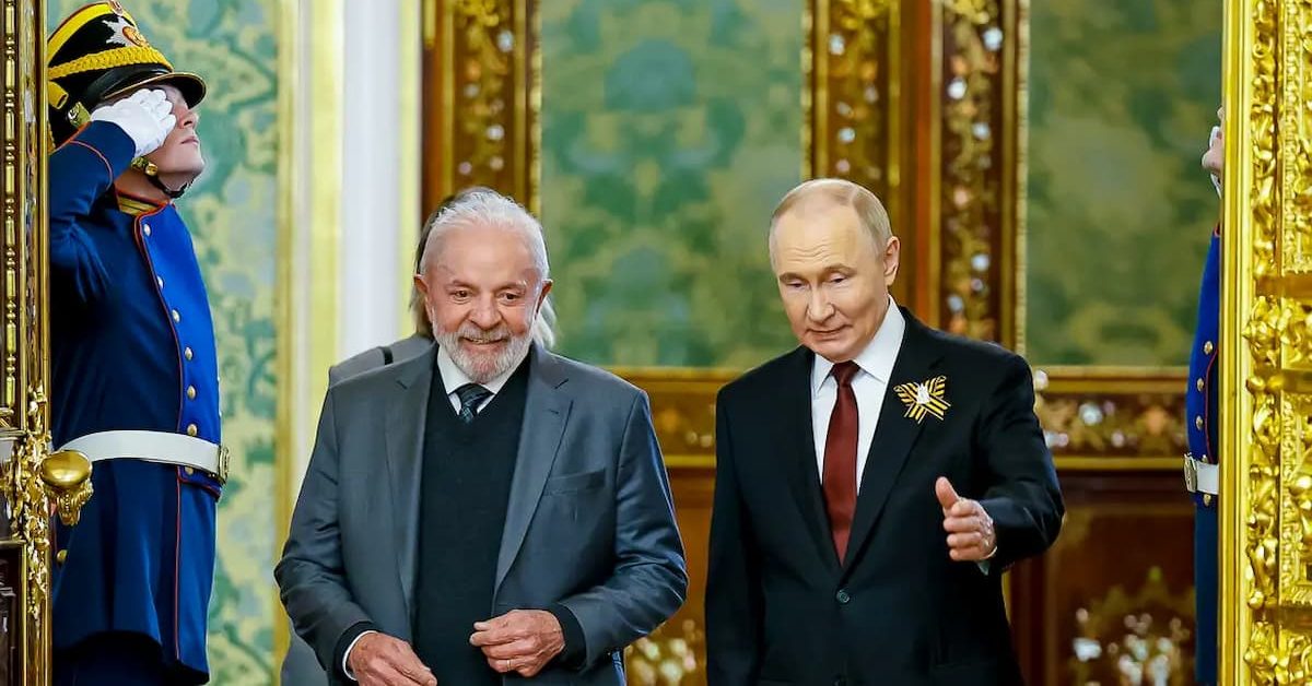 Lula conversa com Putin sobre comércio e geopolítica