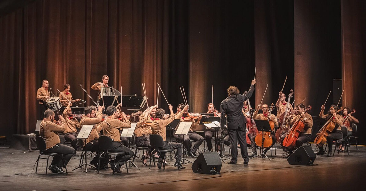 Orquestra Ouro Preto leva ‘Gonzagão’ a Santa Bárbara