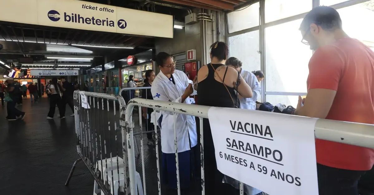 Ministério da Saúde reforça chamamento para vacina contra o sarampo