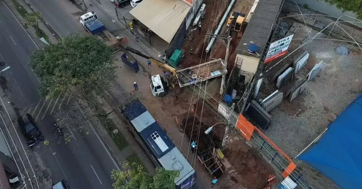Obra em adutora da Copasa causa nova paralisação no abastecimento de água na Região Oeste de BH
