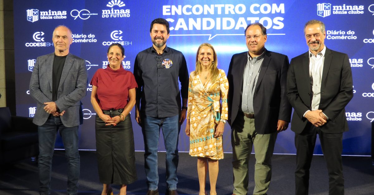 Vice de Cleitinho, Falcão desmente ‘mentiras’ de campanha e defende municipalismo em ‘Encontro com Candidatos’