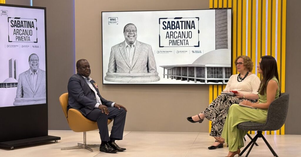 Arcanjo Pimenta participa de sabatina do programa Minas Presente