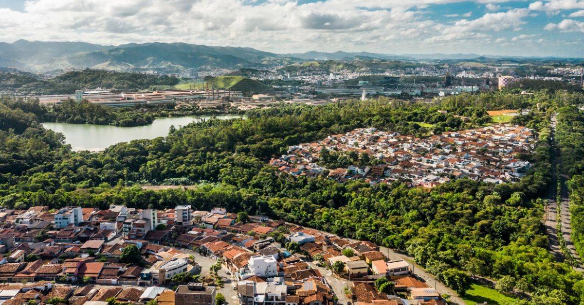 Vista aérea de Ipatinga