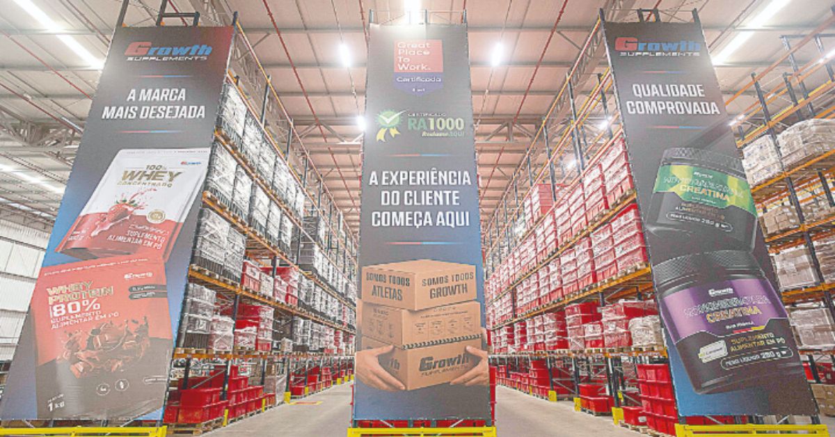 Growth Supplements inaugura centro de distribuição em Minas para acelerar expansão no Sudeste