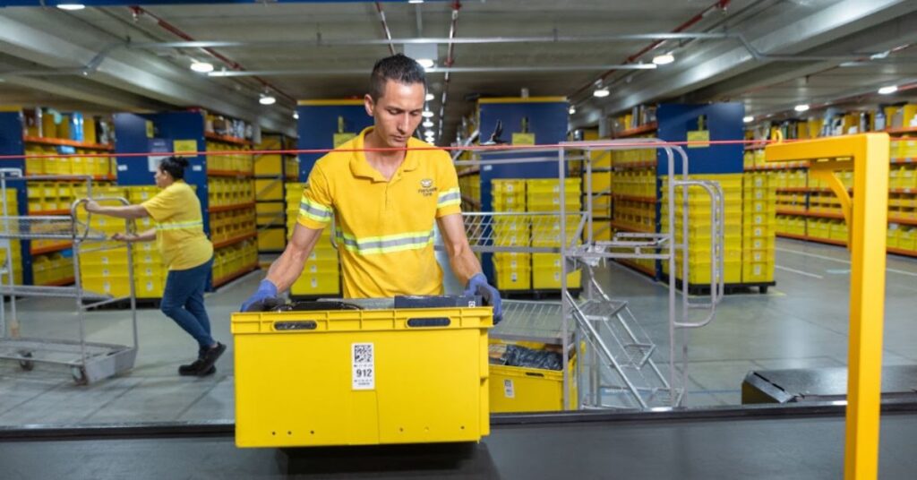 Centro de distribuição do Mercado Livre