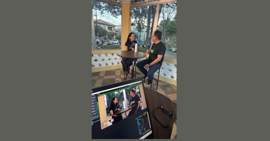 Entrevista durante a HackTown 2026