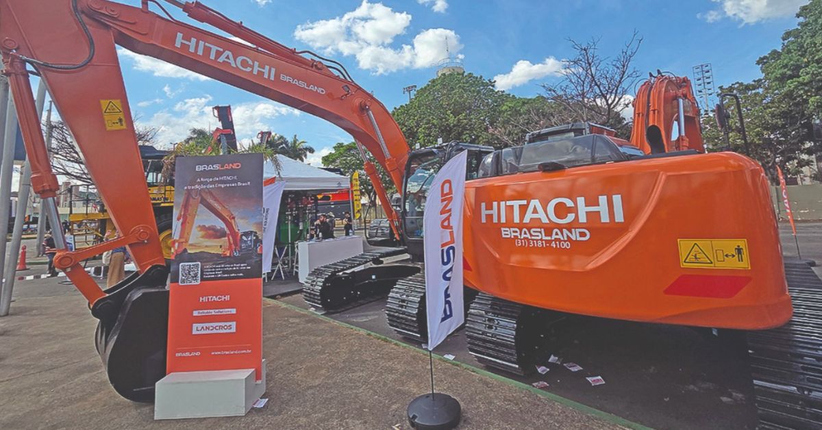 Com sede em BH, Brasland prevê faturar R$ 600 milhões com máquinas Hitachi até 2030