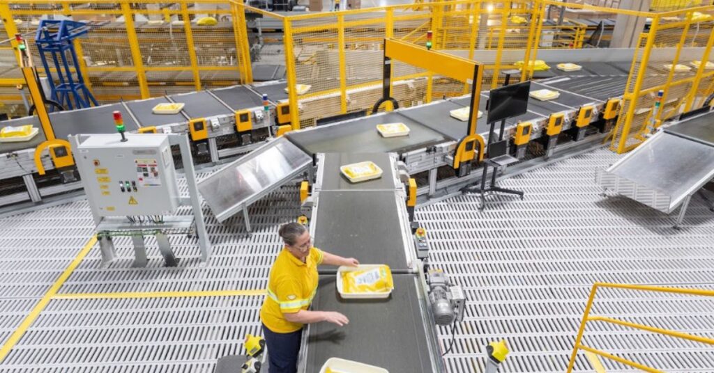 Centro de distribuição do Mercado Livre
