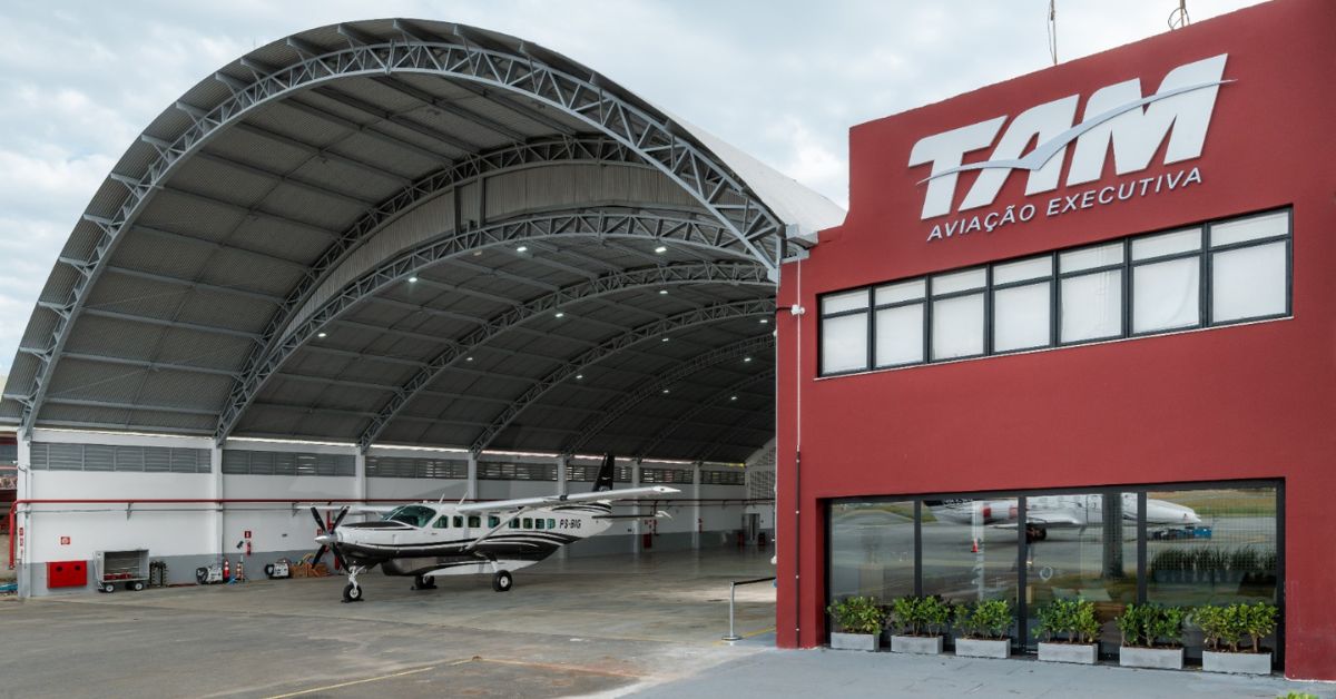 Aeroporto da Pampulha ganhará novo hangar da TAM Aviação Executiva