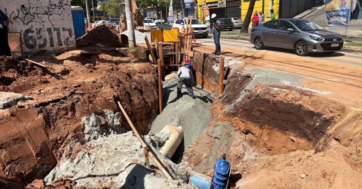 Novo vazamento afeta abastecimento de água na Grande BH em meio a série de ocorrências da Copasa