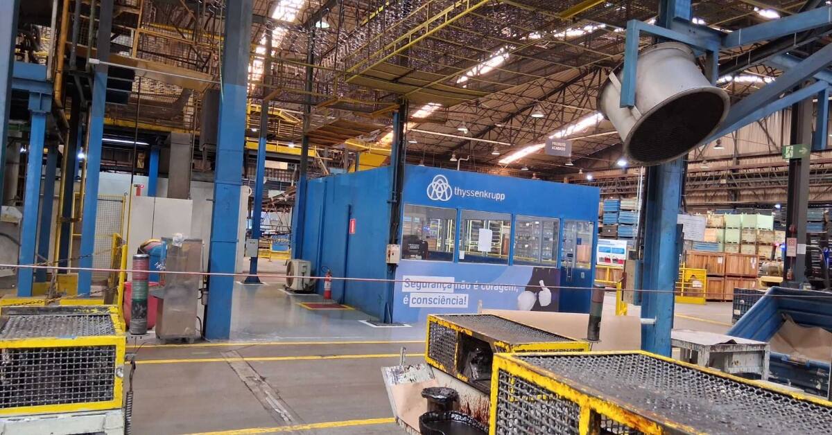 Thyssenkrupp prepara fábrica de Ibirité para ampliar exportações