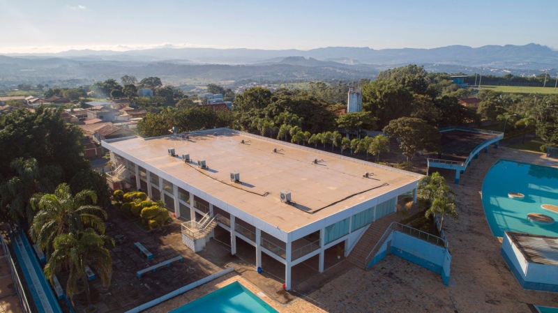Imagens aéreas do futuro campus Betim da UFMG | Foto: reprodução Prefeitura de Betim