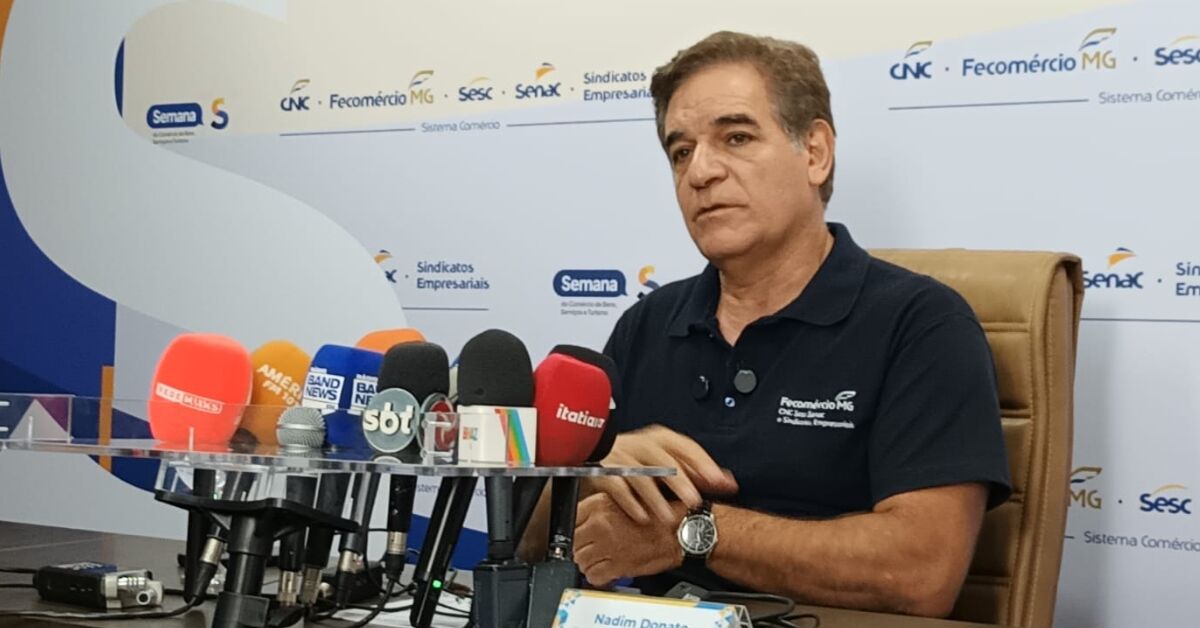Nadim Donato, o presidente da Fecomércio-MG