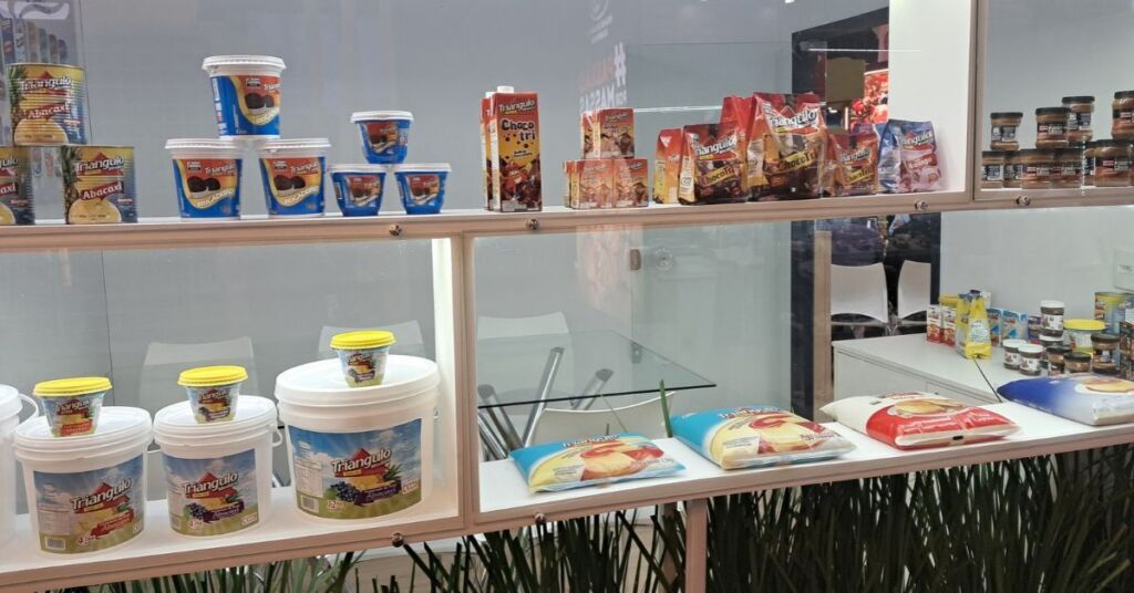 Produtos da marca Alimentos Triângulo Mineiro na Superminas 2026.
