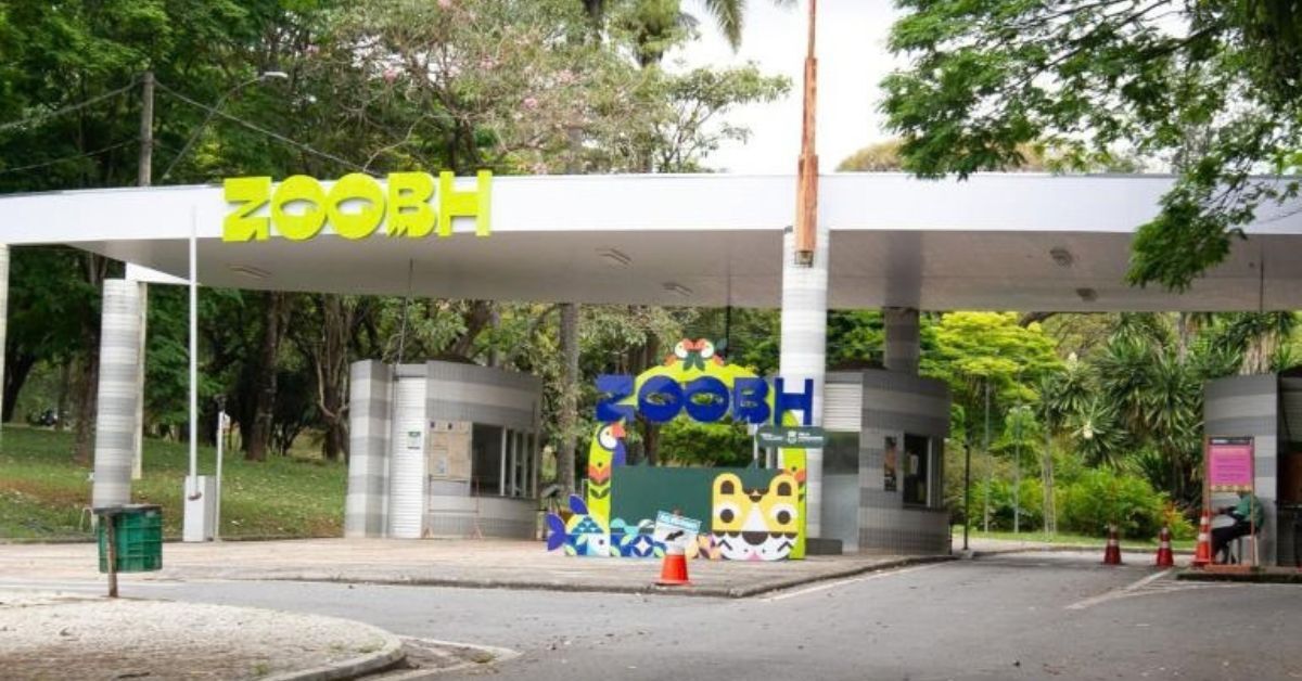 Entrada do Zoológico de Belo Horizonte.