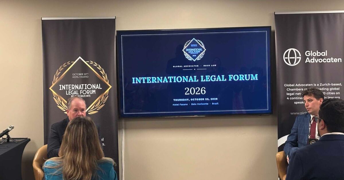 Fórum Jurídico Internacional - Evento empresarial com escritórios de advocacia de 20 países.