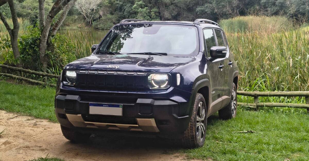 Longitude: Jeep Renegade 2027 chega com reestilização e sistema híbrido leve