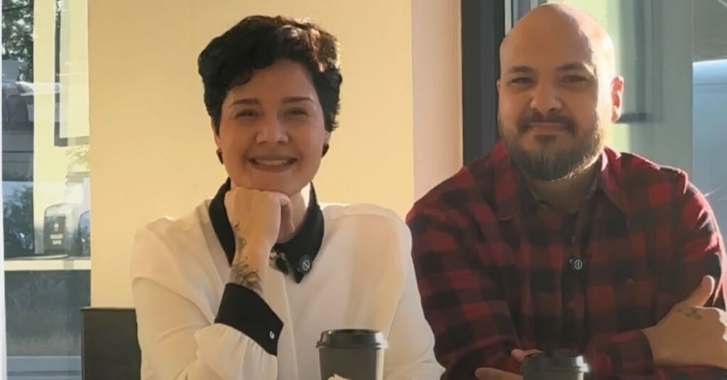 Juliane Maciel e Daniel Alves