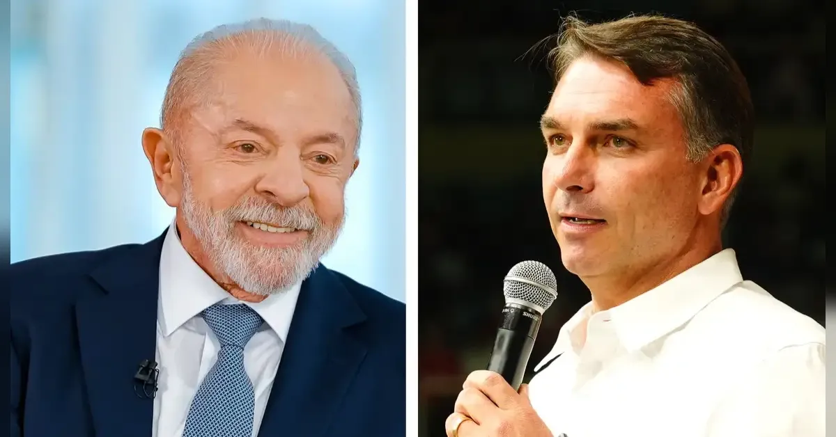 Flávio Bolsonaro tem 46% contra 44% de Lula, diz pesquisa Quaest