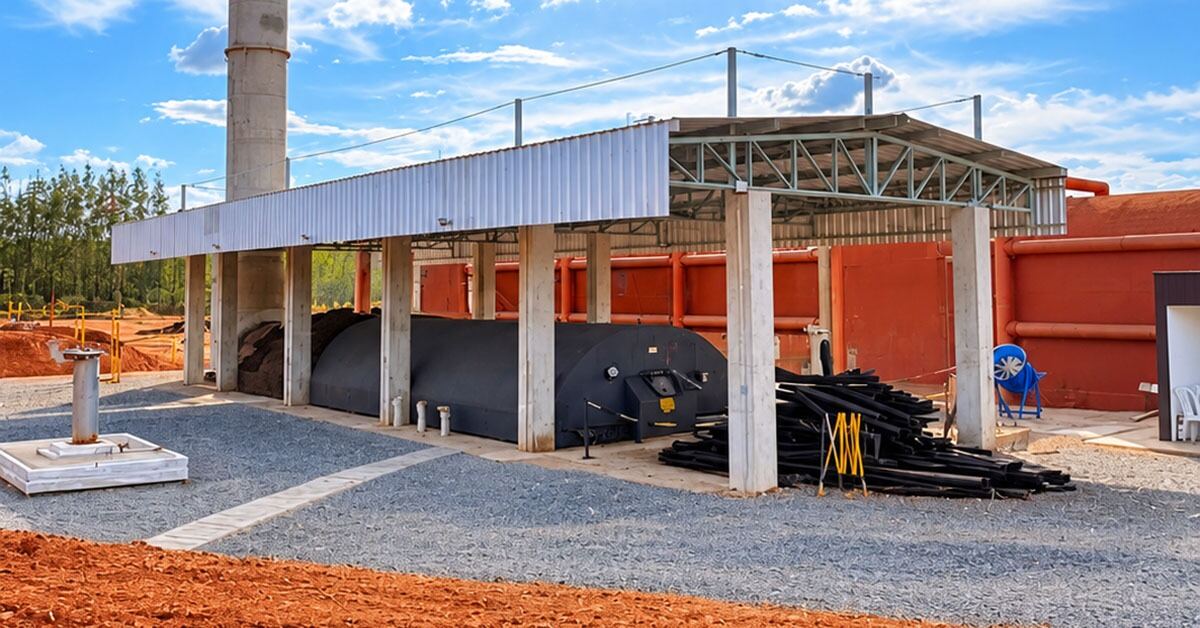 Vallourec instala sistema que reduz em quase 100% gases da produção de carvão vegetal em Abaeté