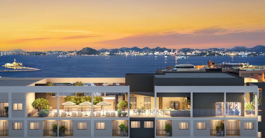 Projeto 3D Connect Square Rooftop do Grupo Patrimar.