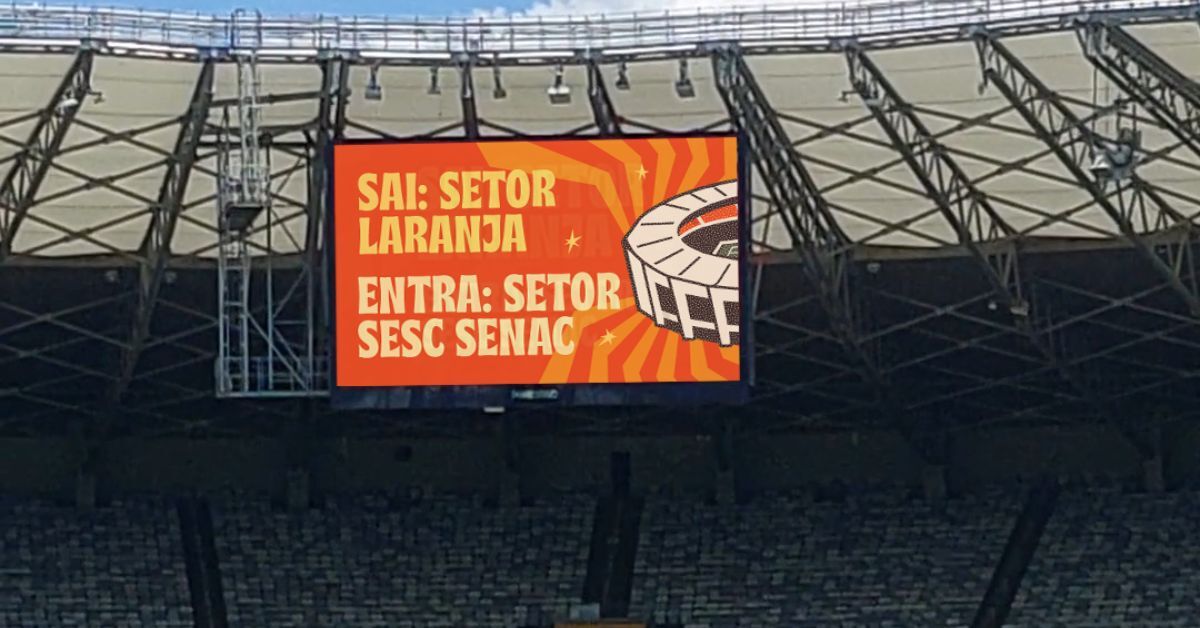 Mineirão e Sistema Fecomércio-MG firmam acordo comercial para renomear setor no estádio